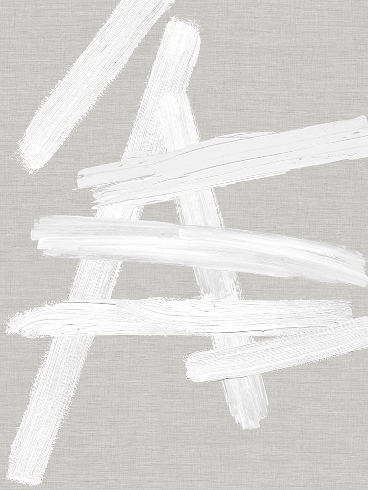 Crossroads White on Gray III art print by Ellie Roberts for $57.95 CAD