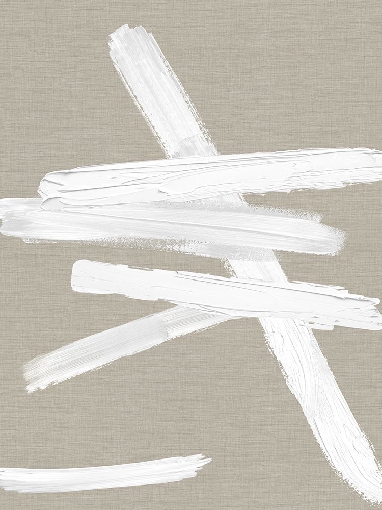 Crossroads White on Tan I art print by Ellie Roberts for $57.95 CAD