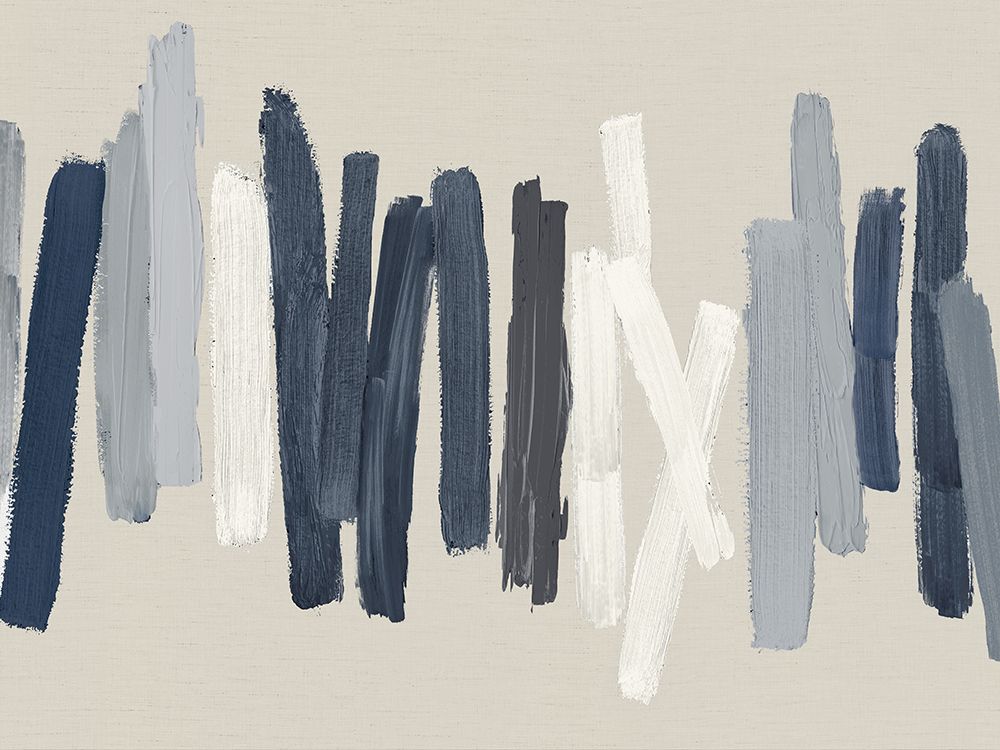 Strokes in Blue art print by Ellie Roberts for $57.95 CAD