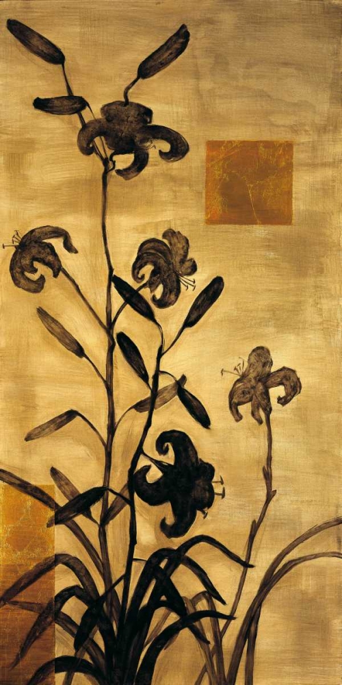Lily Silhouette I art print by Erin Lange for $57.95 CAD
