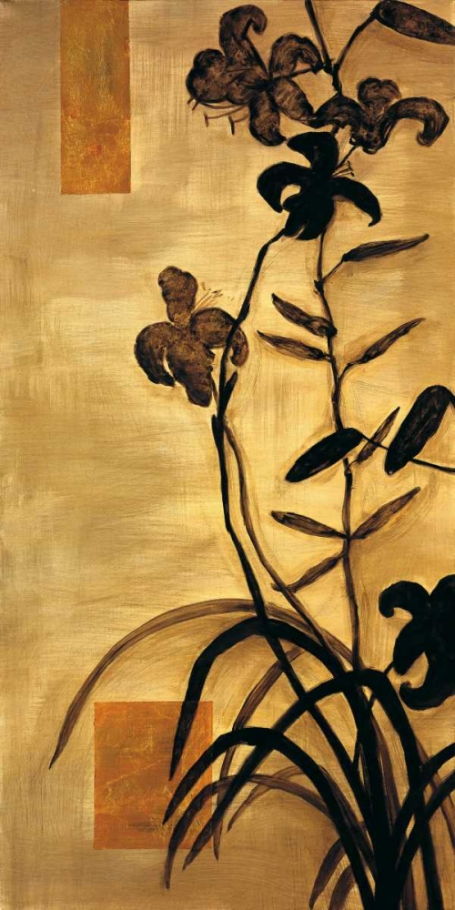 Lily Silhouette II art print by Erin Lange for $57.95 CAD
