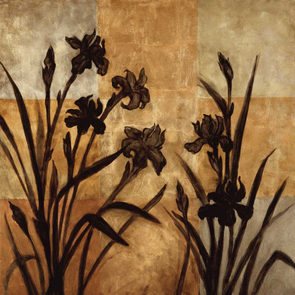 Iris Silhouette I art print by Erin Lange for $57.95 CAD