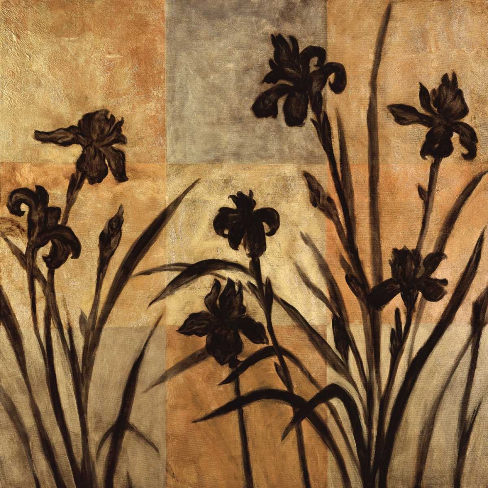 Iris Silhouette II art print by Erin Lange for $57.95 CAD