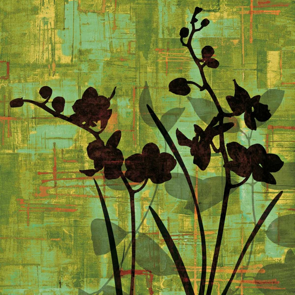 Silhouette on Green art print by Erin Lange for $57.95 CAD