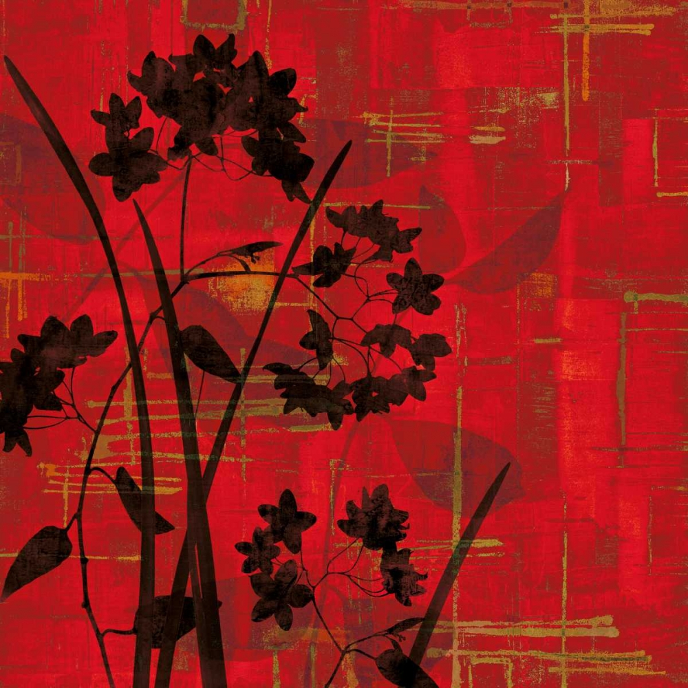 Silhouette on Red art print by Erin Lange for $57.95 CAD