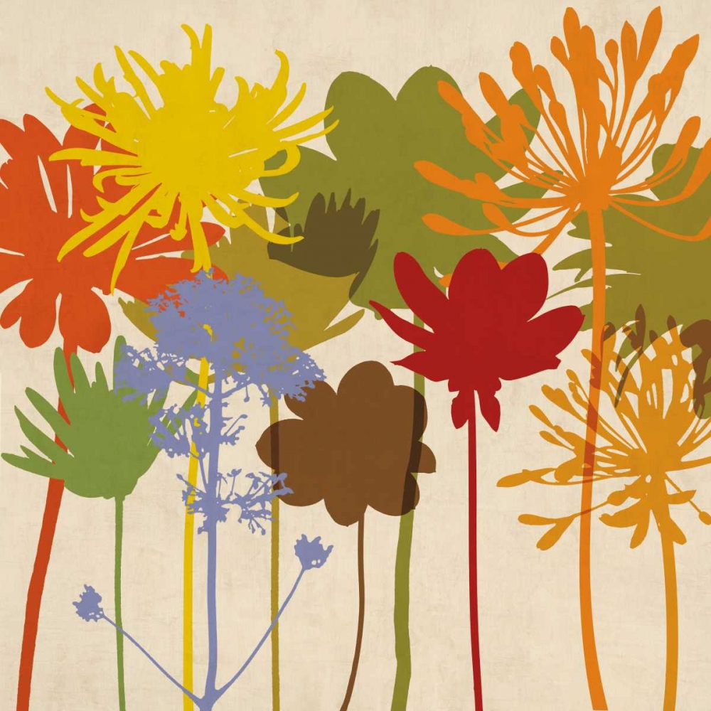 Colorful Bloom I art print by Erin Lange for $57.95 CAD