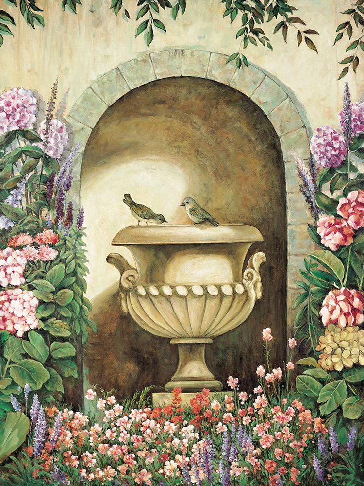 Garden Alcove II art print by Elizabeth Wright for $57.95 CAD