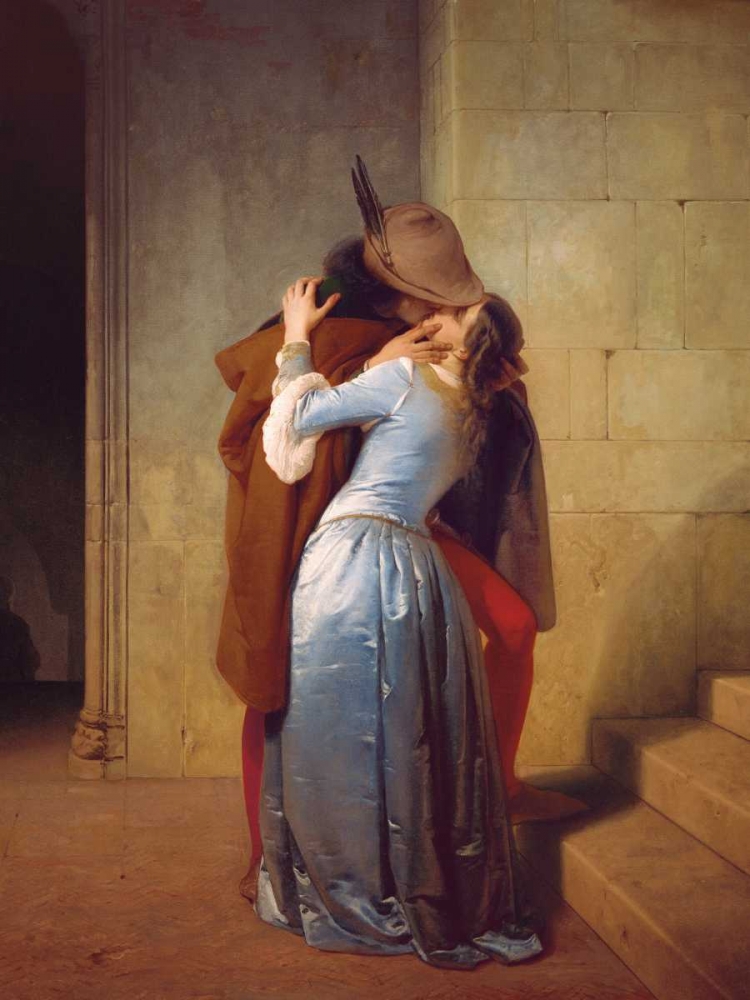 ll bacio art print by Francesco Hayez for $57.95 CAD