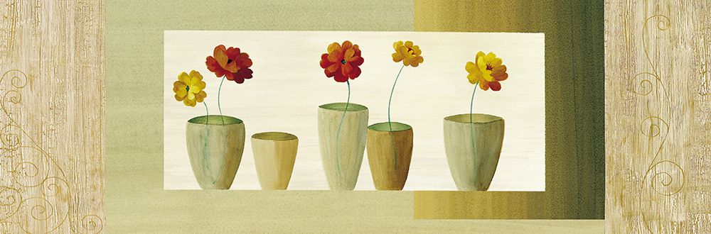 Vases avec fleurs I art print by Genevieve Boulez for $57.95 CAD