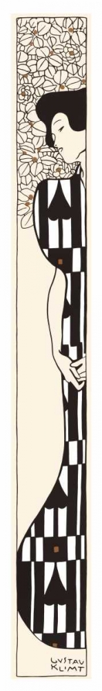 Silhouette 1 art print by Gustav Klimt for $57.95 CAD