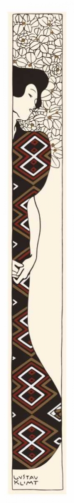 Silhouette 2 art print by Gustav Klimt for $57.95 CAD
