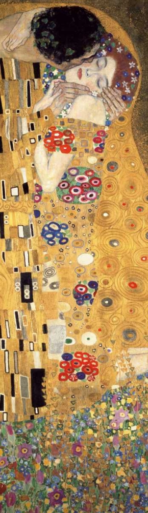 The Kiss art print by Gustav Klimt for $57.95 CAD