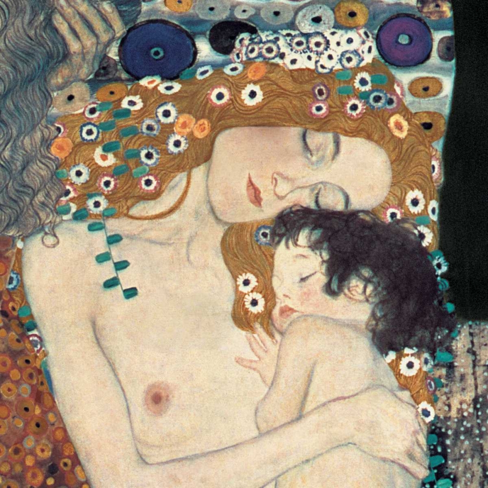Le tre eta della donna art print by Gustav Klimt for $57.95 CAD