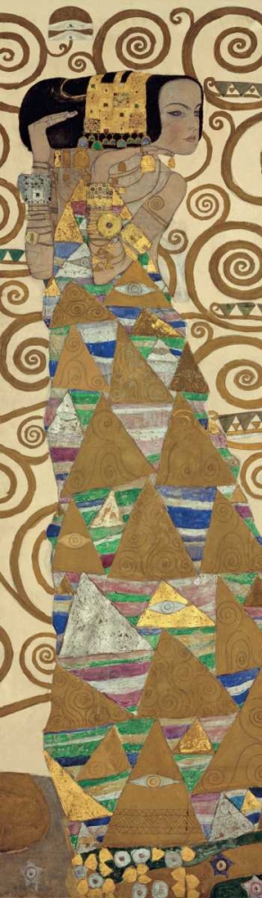 Expectation art print by Gustav Klimt for $57.95 CAD
