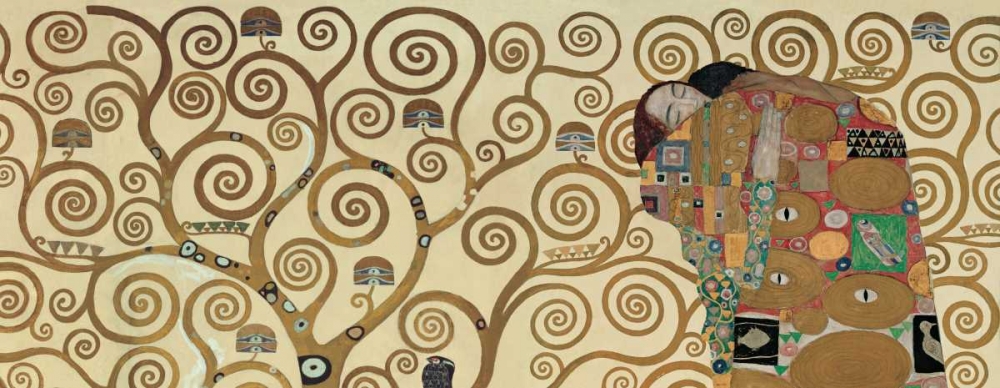 Fulfillment art print by Gustav Klimt for $57.95 CAD