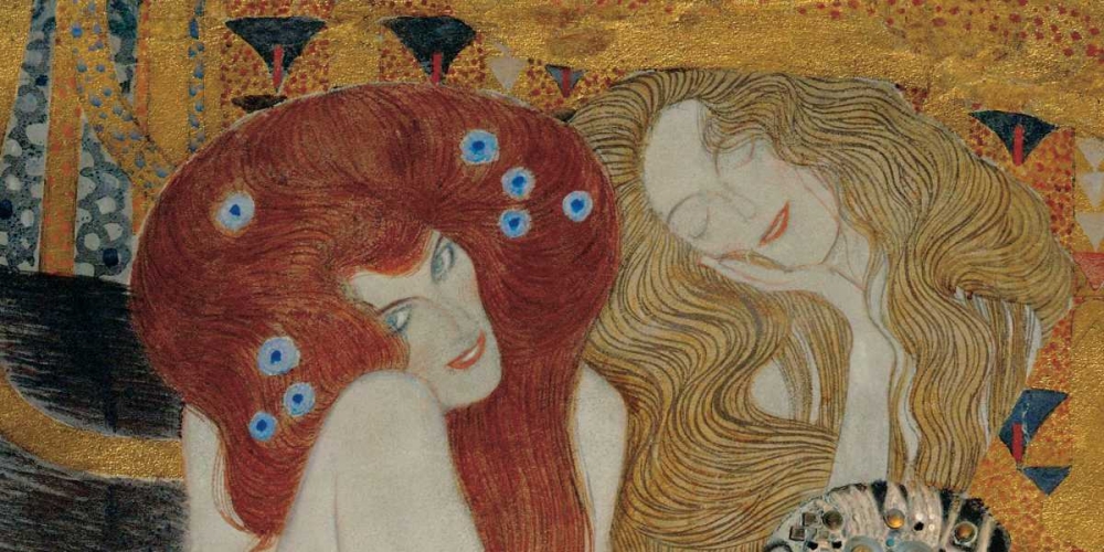 Beethoven Frieze art print by Gustav Klimt for $57.95 CAD