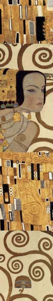 Klimt Panel III art print by Gustav Klimt for $57.95 CAD