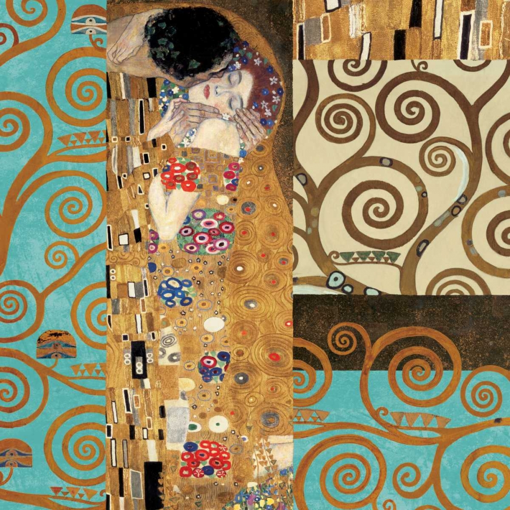 Klimt IV 150th Anniversary - The Kiss art print by Gustav Klimt for $57.95 CAD