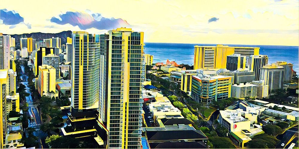 Glimpse of Diamondhead art print by Heidi Bannon for $57.95 CAD