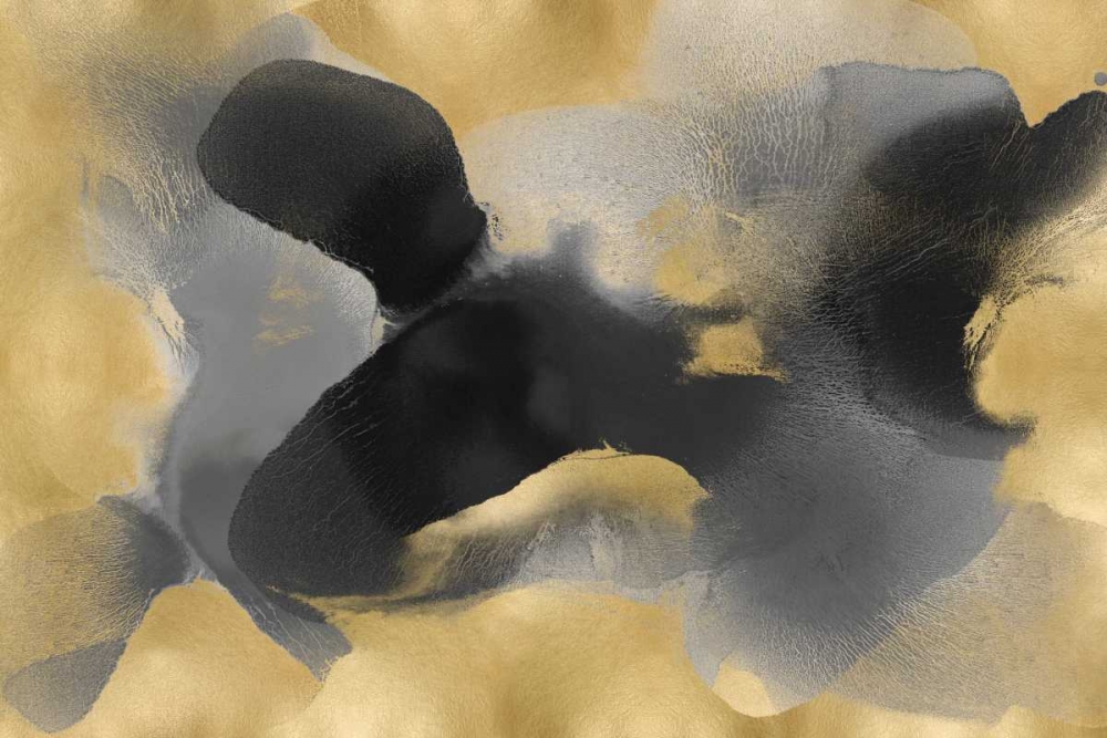 Free Form on Gold art print by Hannah Carlson for $57.95 CAD