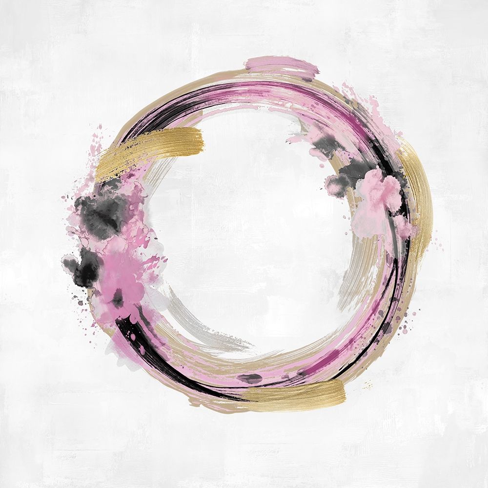 Circle Motion Pink I art print by Natalie Harris for $57.95 CAD