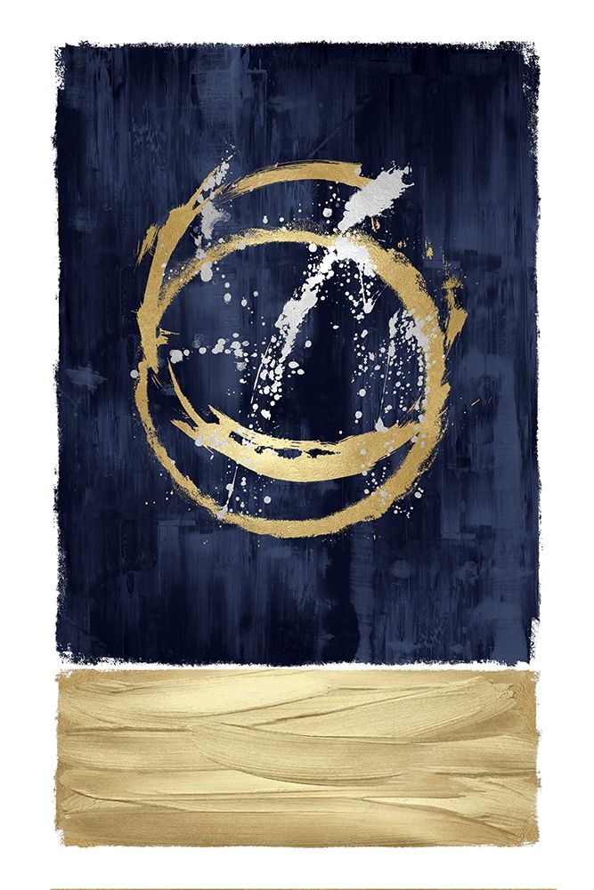 Inward Blue I art print by Natalie Harris for $57.95 CAD
