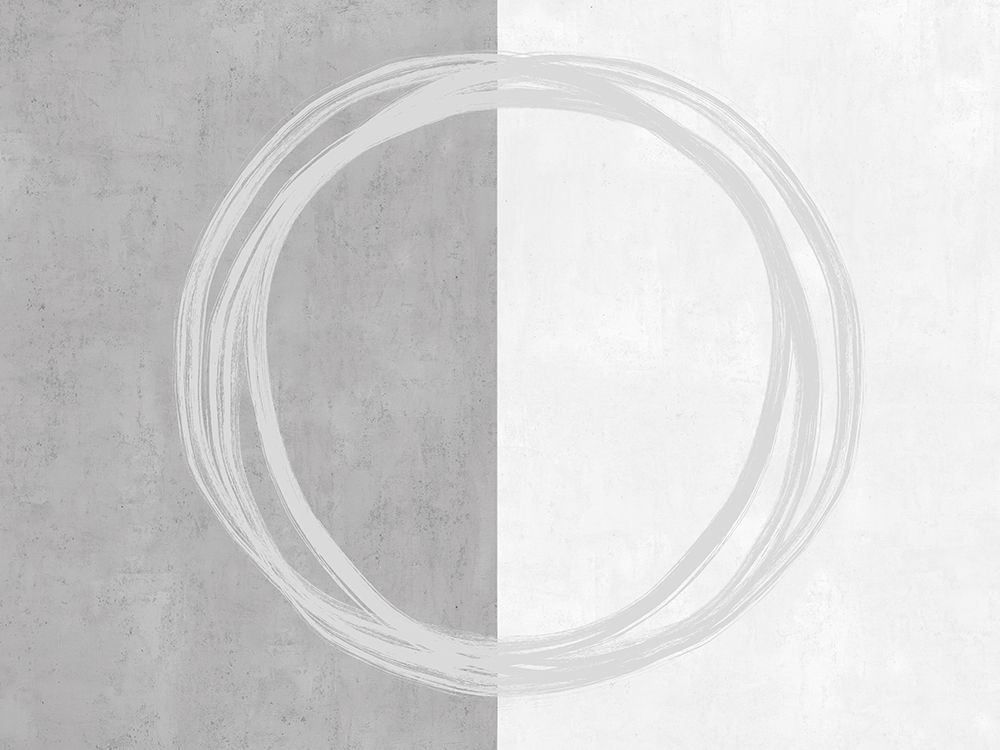 Circle Gray art print by Natalie Harris for $57.95 CAD