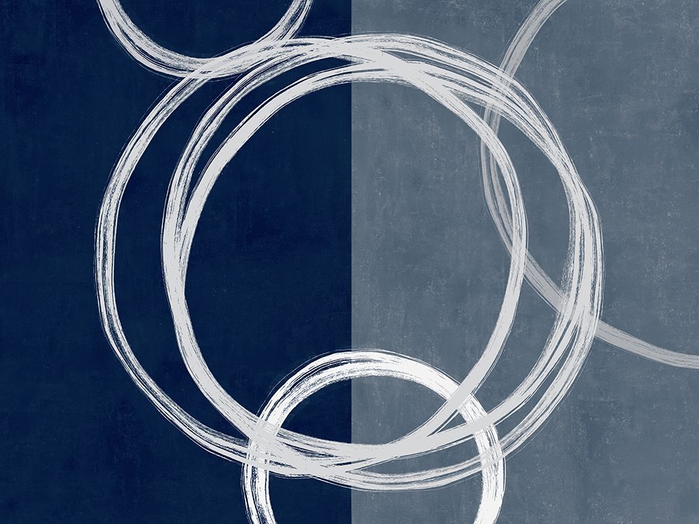 Unity Blue I art print by Natalie Harris for $57.95 CAD