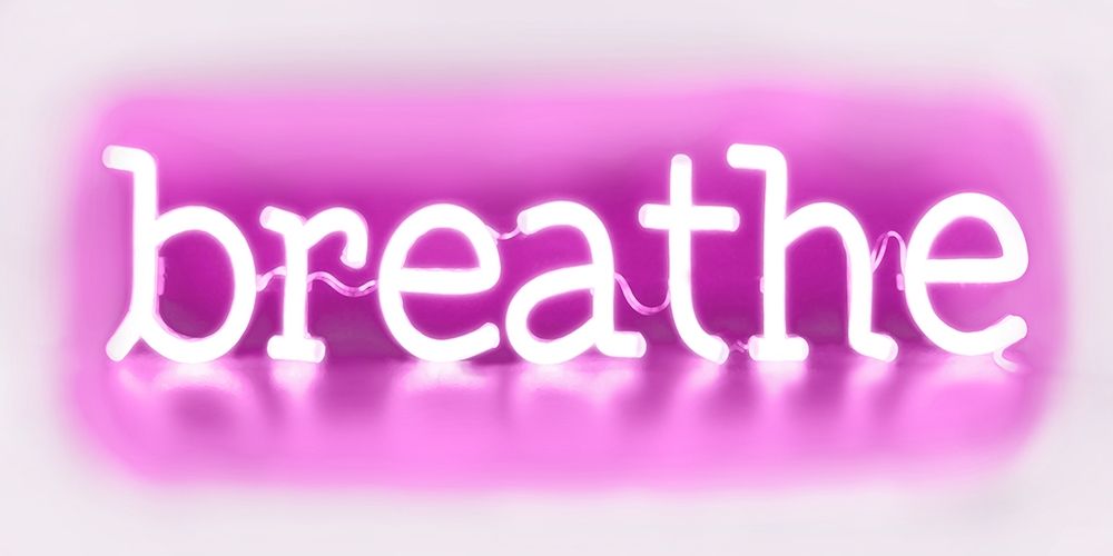 Neon Breathe PW art print by Hailey Carr for $57.95 CAD