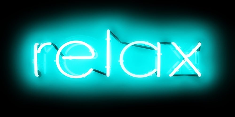 Neon Relax AB art print by Hailey Carr for $57.95 CAD