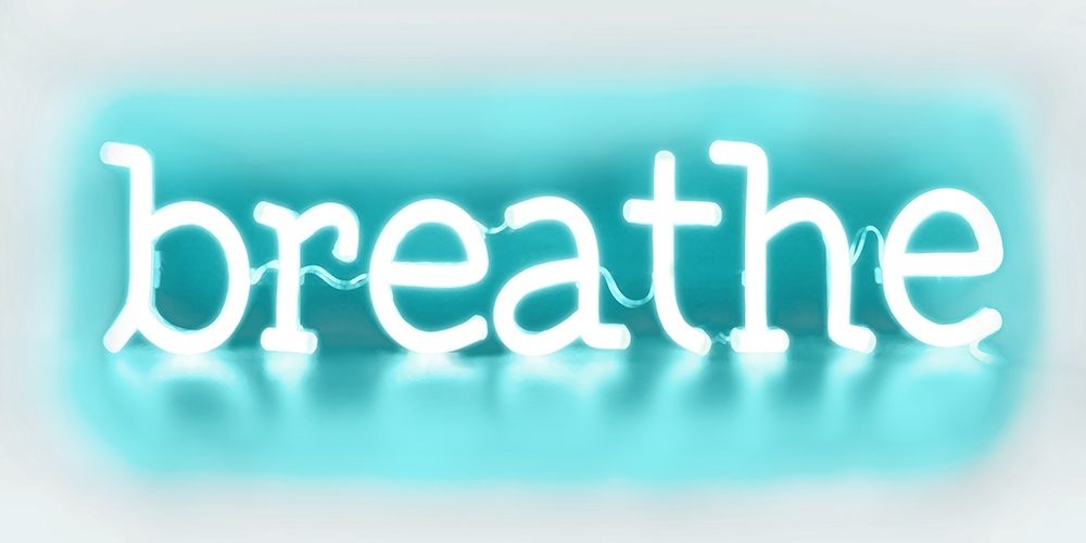 Neon Breathe AW art print by Hailey Carr for $57.95 CAD
