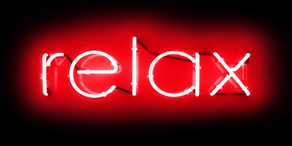 Neon Relax RB art print by Hailey Carr for $57.95 CAD