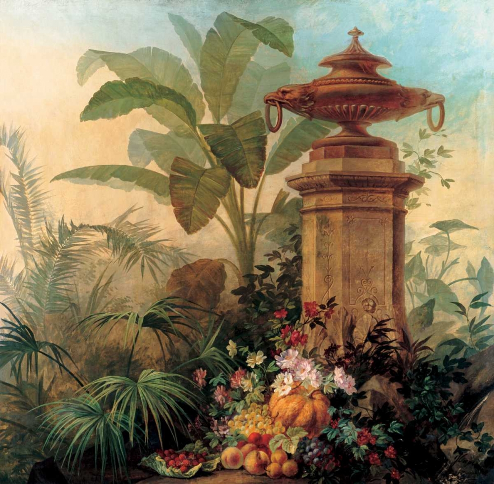 Flowers and Tropical Plants art print by Jean Capeinick for $57.95 CAD
