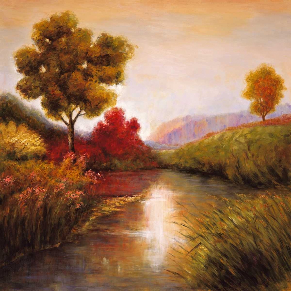 Idyllic I art print by Jeffrey Leonard for $57.95 CAD