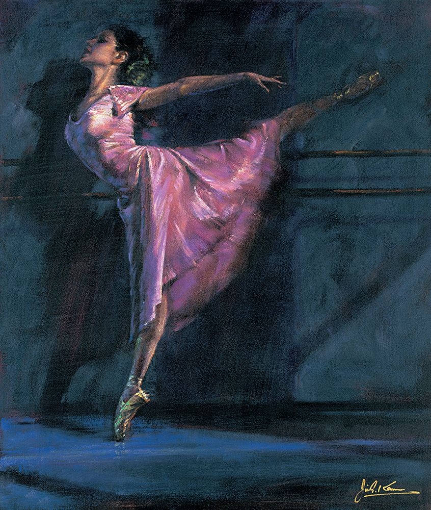 Deep Pink art print by Jin G. Kam for $57.95 CAD