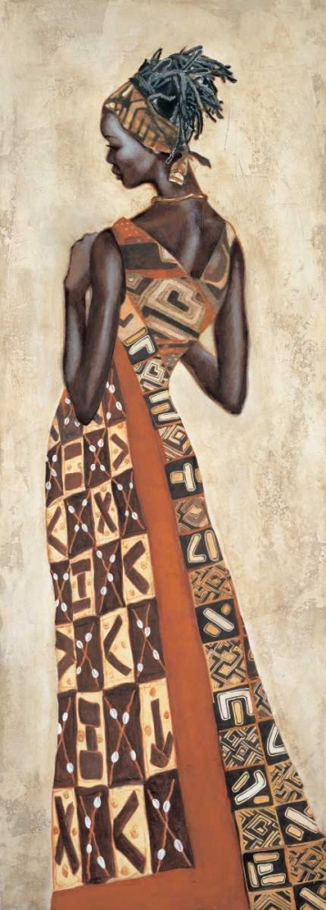 Femme Africaine II art print by Jacques Leconte for $57.95 CAD