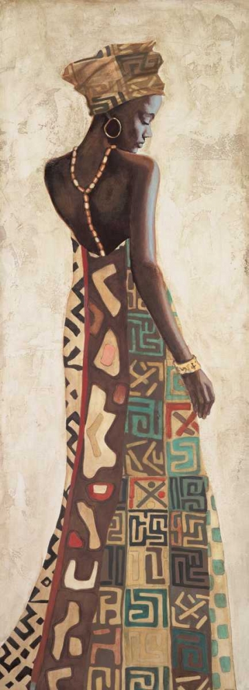 Femme Africaine III art print by Jacques Leconte for $57.95 CAD