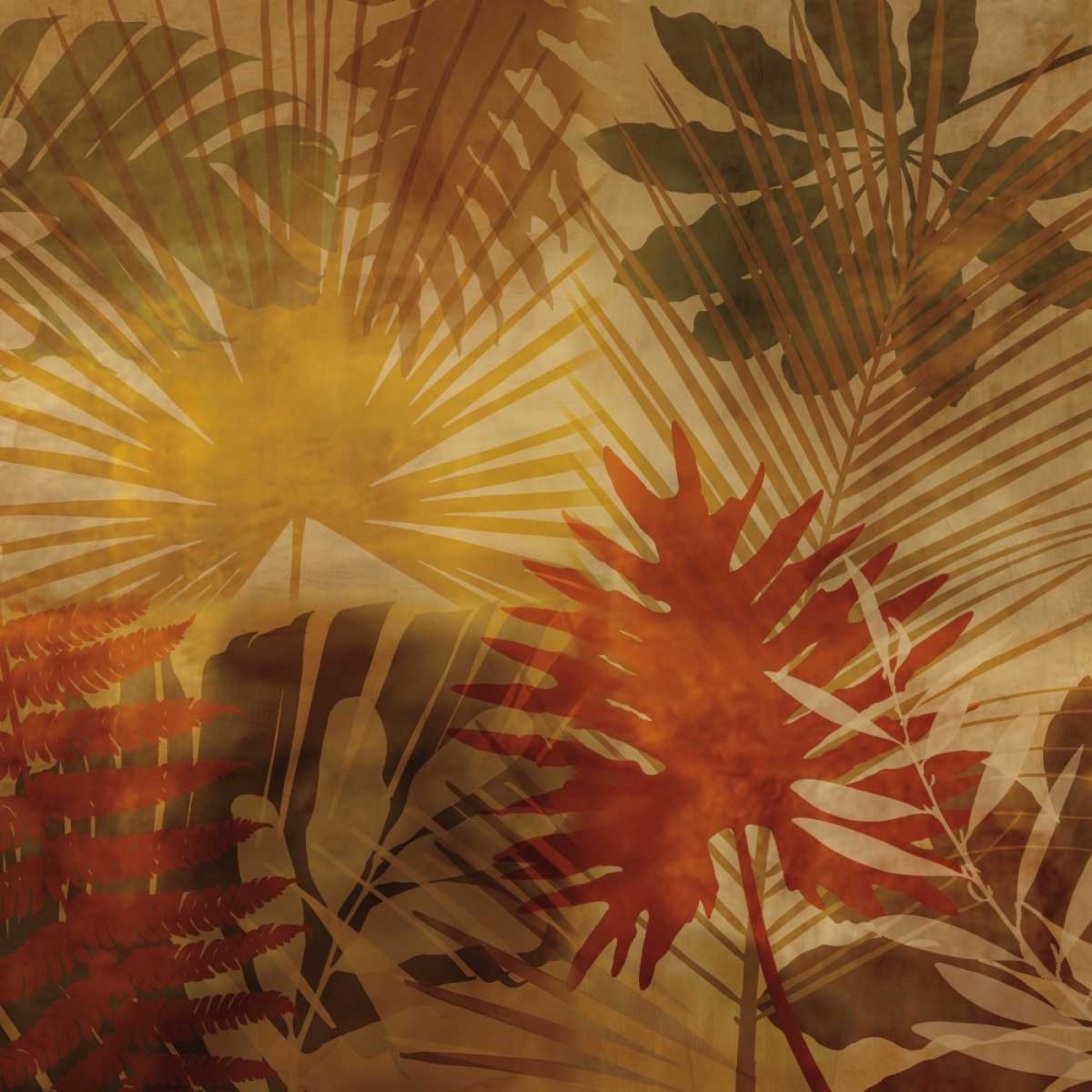 Sunlit Palms I art print by John Seba for $57.95 CAD