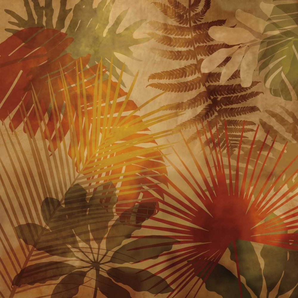 Sunlit Palms II art print by John Seba for $57.95 CAD