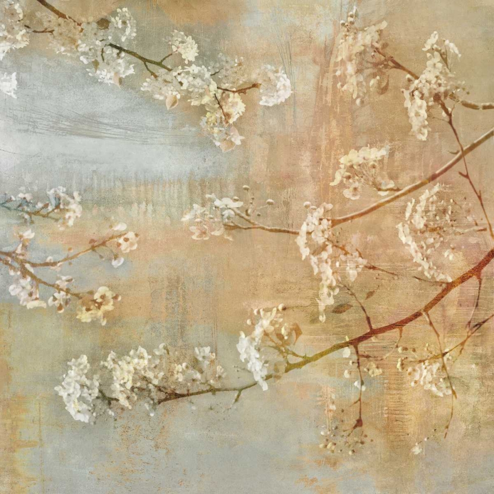 Blossoms OnThe Pond II art print by John Seba for $57.95 CAD