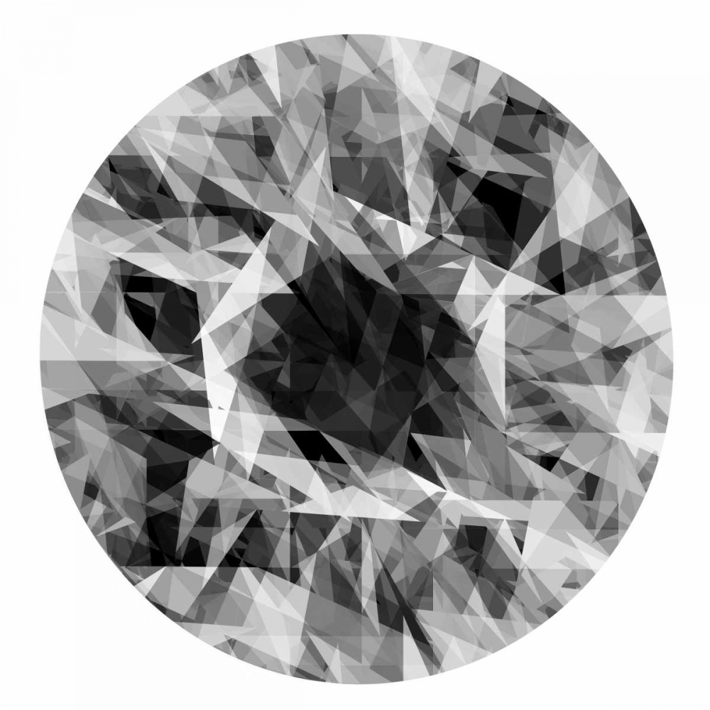 Facets in the Round I art print by Jan Tatum for $57.95 CAD