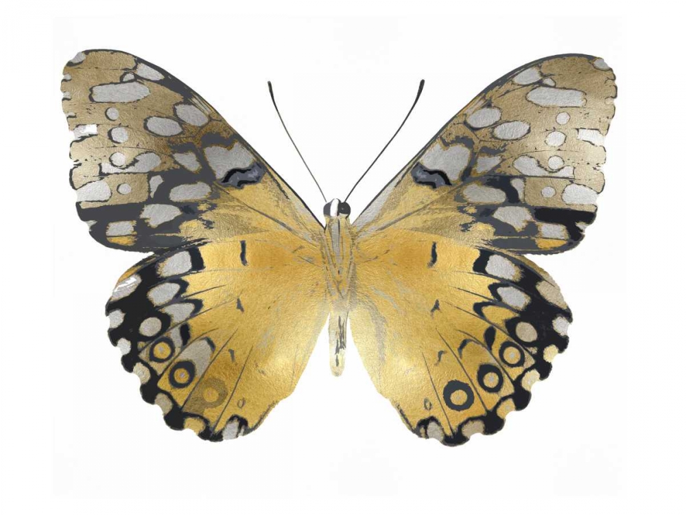Golden Butterfly I art print by Julia Bosco for $57.95 CAD