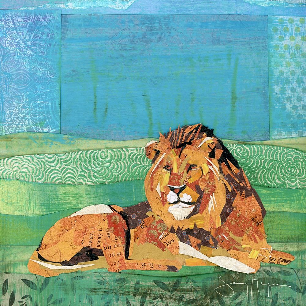 Lion King art print by Jenny McGee for $57.95 CAD