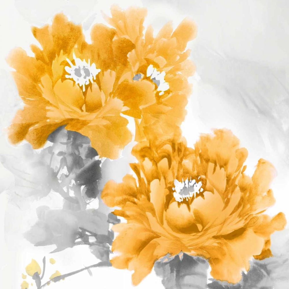 Flower Bloom in Mandarin II art print by Jesse Stevens for $57.95 CAD