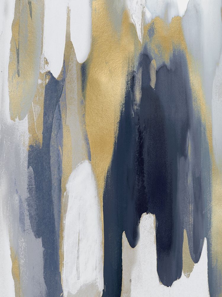 Converge Blue and Gold II art print by Jackie Hanson for $57.95 CAD