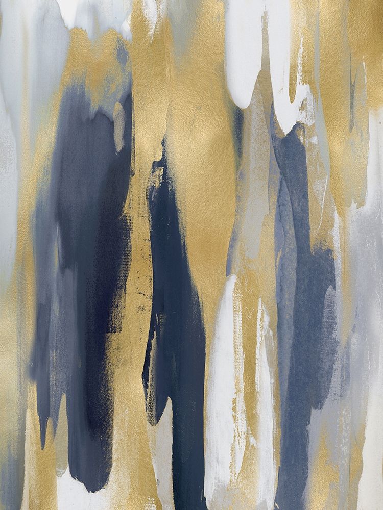 Converge Blue and Gold III art print by Jackie Hanson for $57.95 CAD