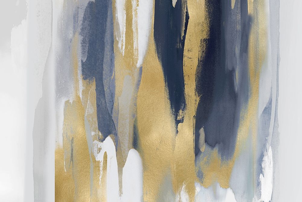 Echoes in Blue and Gold II art print by Jackie Hanson for $57.95 CAD