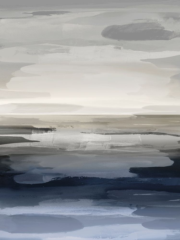 Intuition Blue and Gray art print by Jackie Hanson for $57.95 CAD