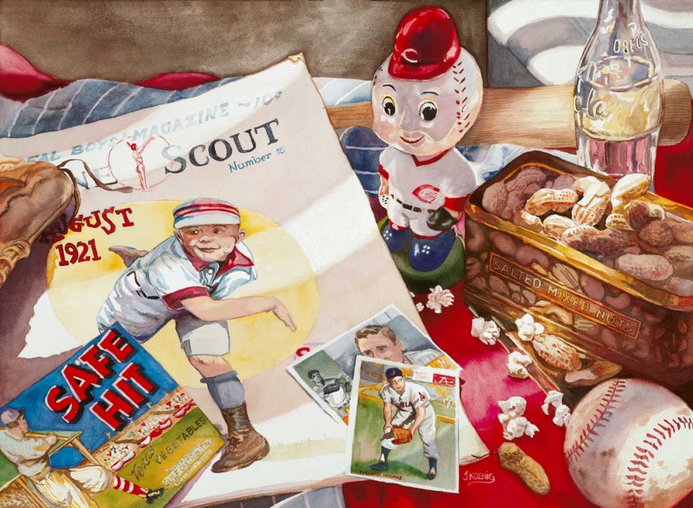 Boys of summer art print by Judy Koenig for $57.95 CAD