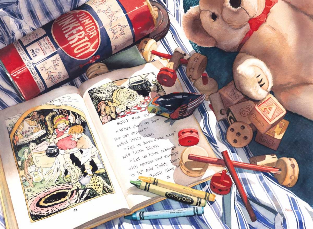Childrens Hour art print by Judy Koenig for $57.95 CAD